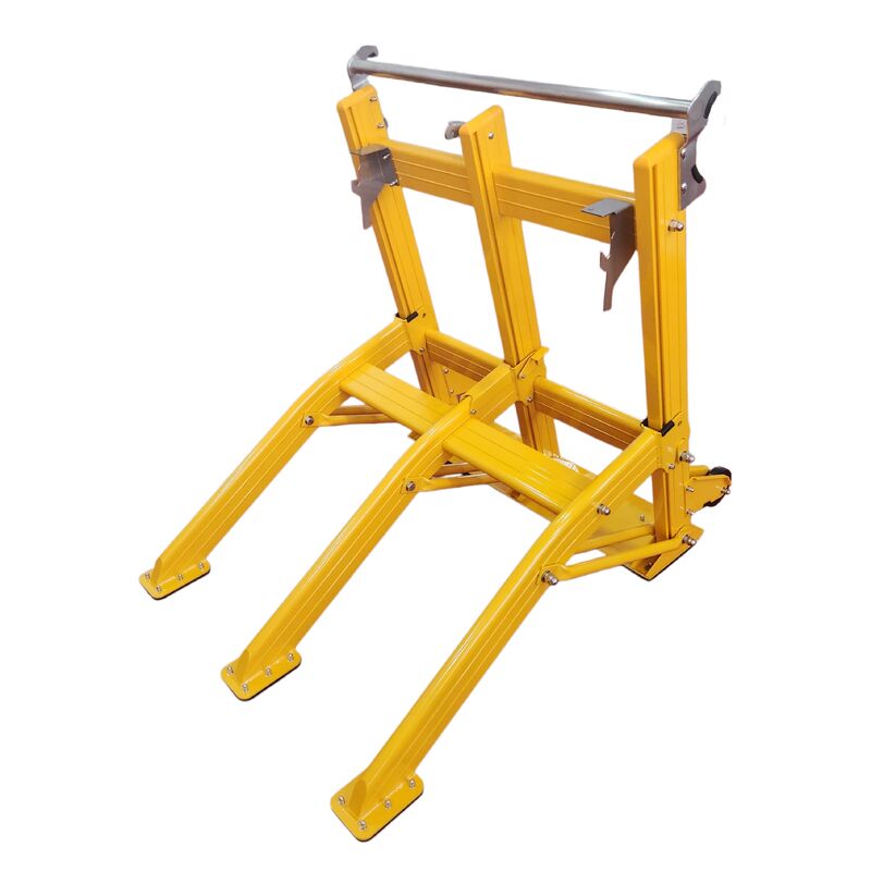 রাস্তার নিরাপত্তার জন্য উচ্চ-দৃশ্যমানতা ইঞ্জিনিয়ারিং হলুদ রঙের ২৫ কেজি ভাঁজযোগ্য পোর্টেবল যানবাহন প্রতিবন্ধক